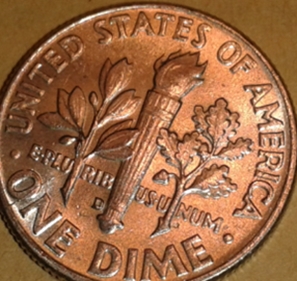 1964-Dimes.-Error-Reverse.